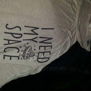 "I Need my space" tank top